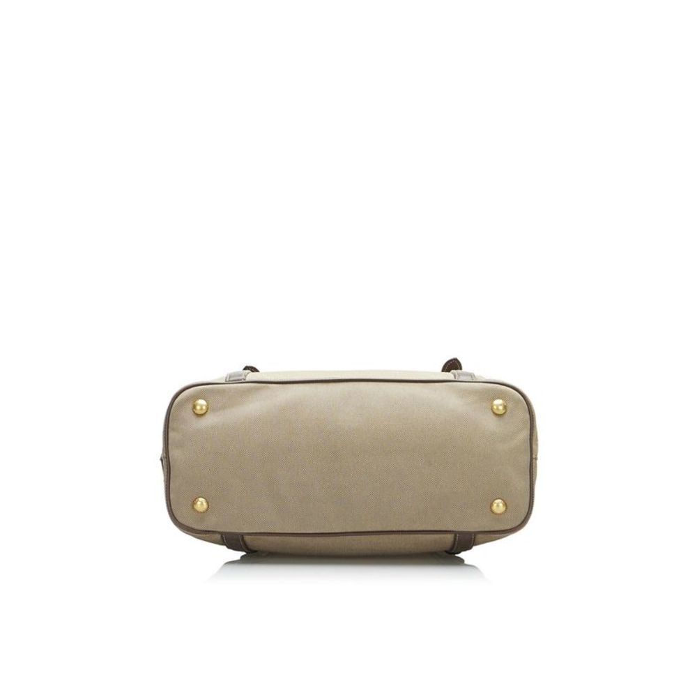 Pre Loved Prada Canapa Logo Satchel - Picture 4 of 8